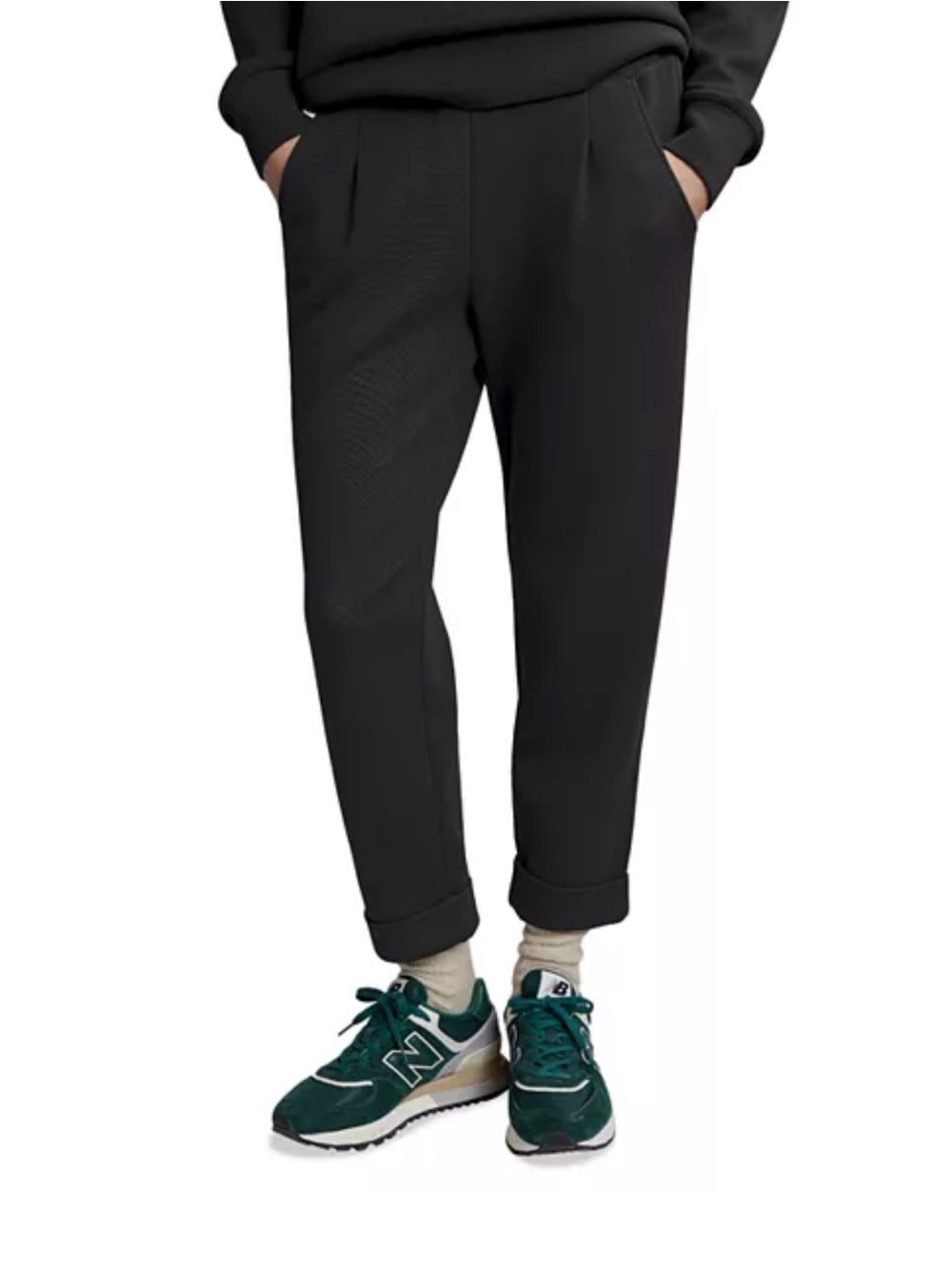 Varley the rolled cuff pant black small new